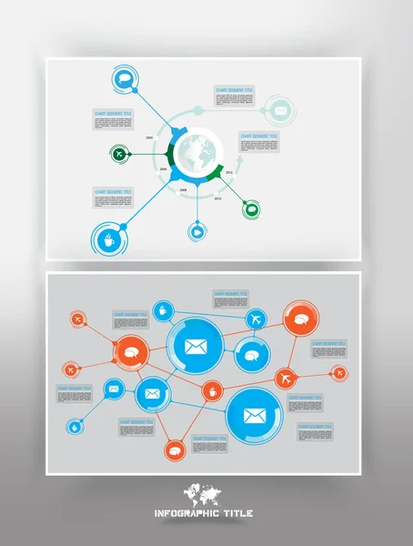 İş infographics illüstrasyon — Stok Vektör