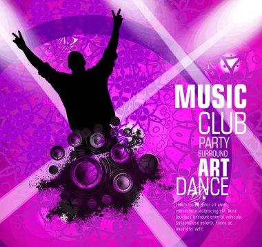 Konser poster illüstrasyon