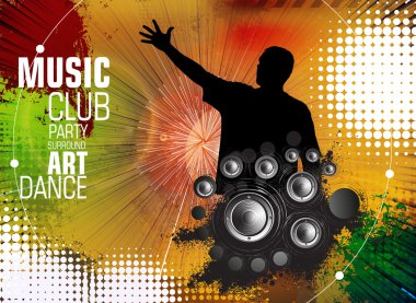 Müzik olay poster tasarımı