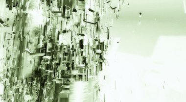 3d fütürist soyut arkaplan