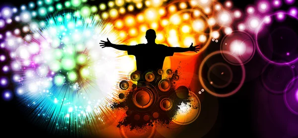 Concert music party illustration — Stock Photo, Image
