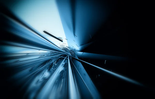 Tecnología abstracta fondo azul — Foto de Stock