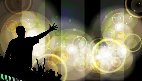 Music event party illustration — Stock Photo, Image