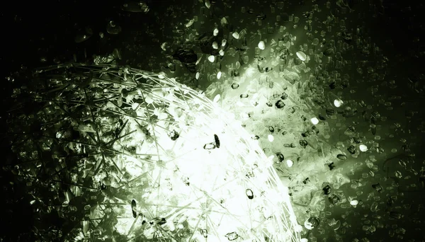 3D pozadí abstraktní exploze — Stock fotografie