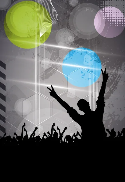 Konzert Kunst Party Illustration — Stockfoto