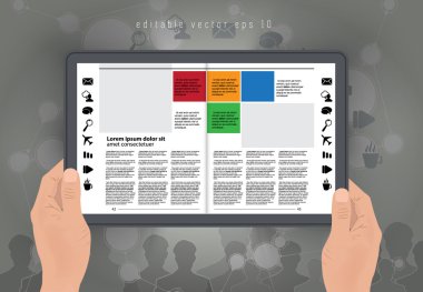 Düzen e-dergi illüstrasyon