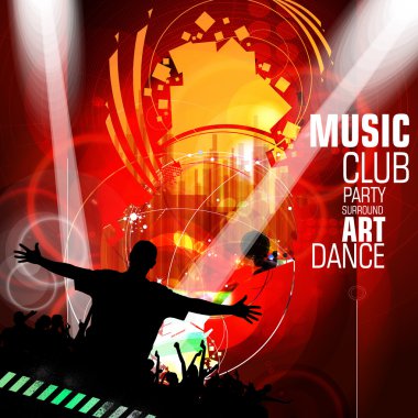 Konser poster illüstrasyon