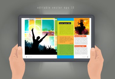 Düzen e-dergi illüstrasyon