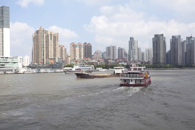 Shanghai, modern şehir görünümü