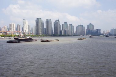 Shanghai, modern şehir görünümü