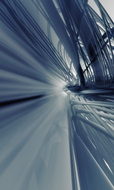 3D teknoloji arka plan