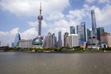 Shanghai, modern şehir görünümü
