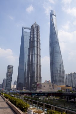 Shanghai, modern şehir görünümü
