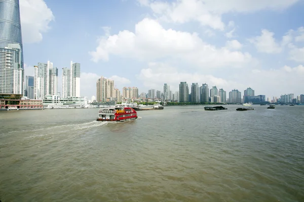 SHANGHAI, vista sobre a cidade moderna — Fotografia de Stock