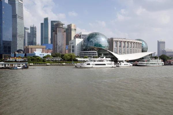 Shanghai, kijk op de moderne stad — Stockfoto