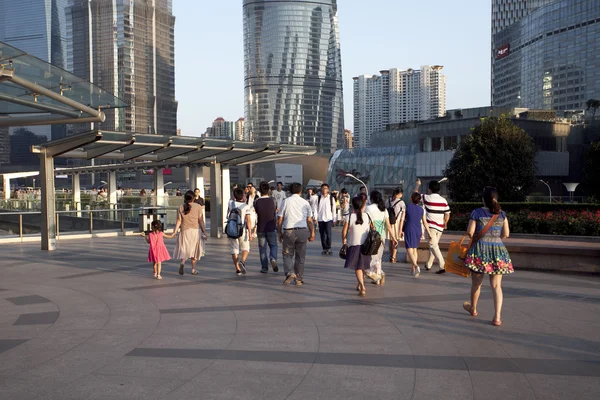 Besucher in Shanghai, Reisekonzept — Stockfoto