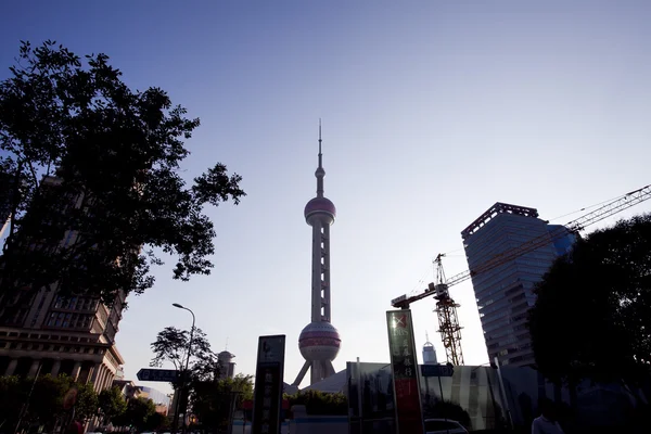 SHANGHAI, vista sobre a cidade moderna — Fotografia de Stock