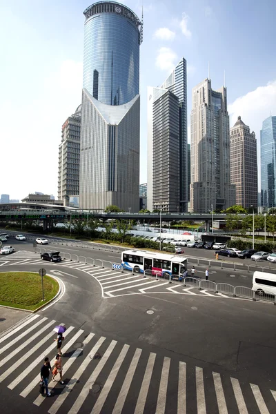 SHANGHAI, vue sur la ville moderne — Photo