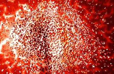 3D fütüristik arka plan