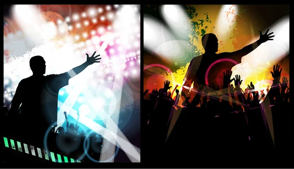 Party illustration affisch bakgrund — Stockfoto