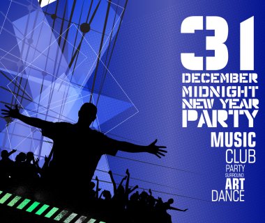 parti arka plan illüstrasyon