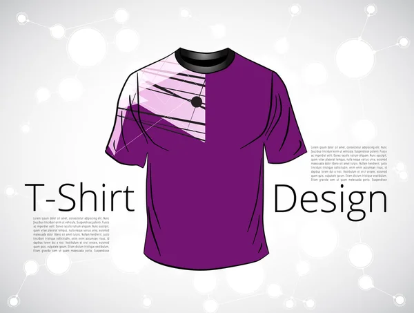 Modelo de design t-shirt —  Vetores de Stock