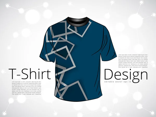 Modelo de design t-shirt — Vetor de Stock