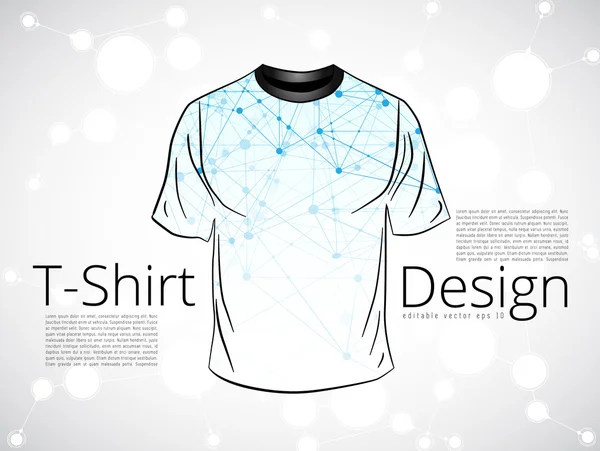 Modelo de design t-shirt —  Vetores de Stock