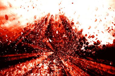 3D fütüristik arka plan