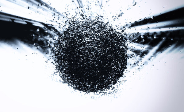 3d technology abstract background