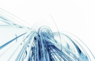 3D fütüristik arka plan