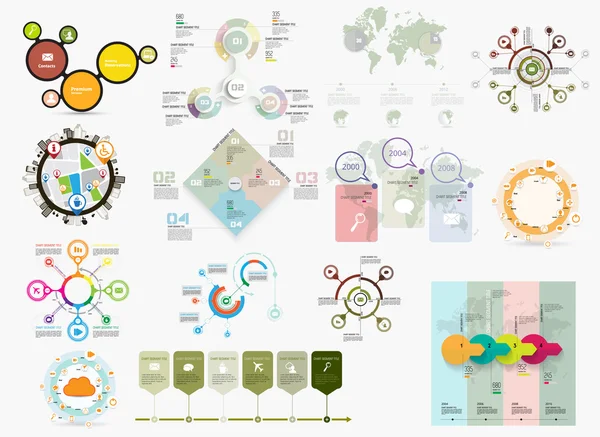 Εικονογράφηση infographics επιχειρήσεων — Διανυσματικό Αρχείο