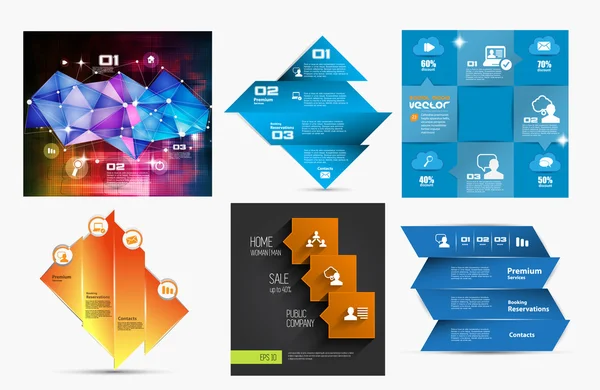 Elementos infográficos ilustración — Archivo Imágenes Vectoriales