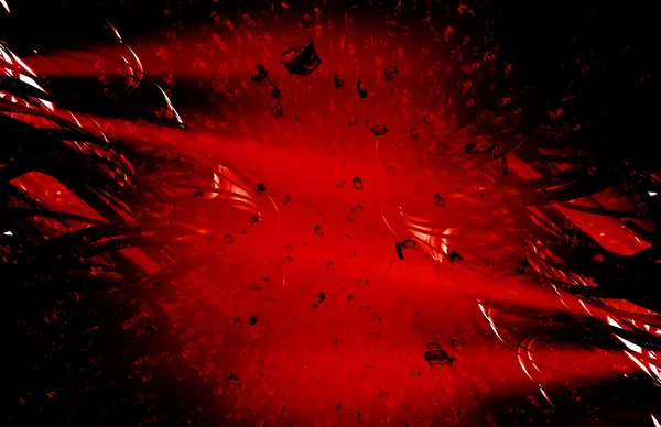 Röd explosion bakgrund — Stockfoto