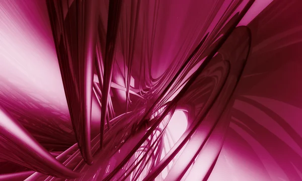 3D rosa fundo futurista — Fotografia de Stock