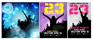 Yeni yıl partisi poster