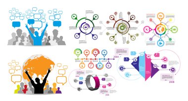 infographics tasarım şablonu