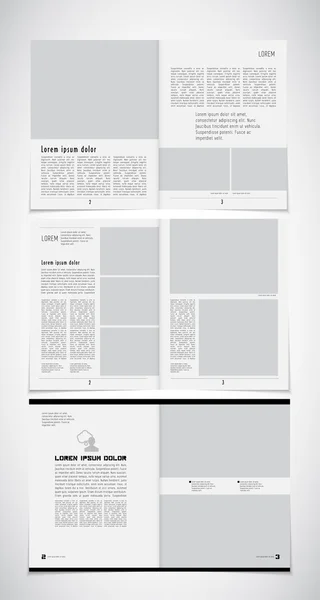 Brochure skabelon design – Stock-vektor