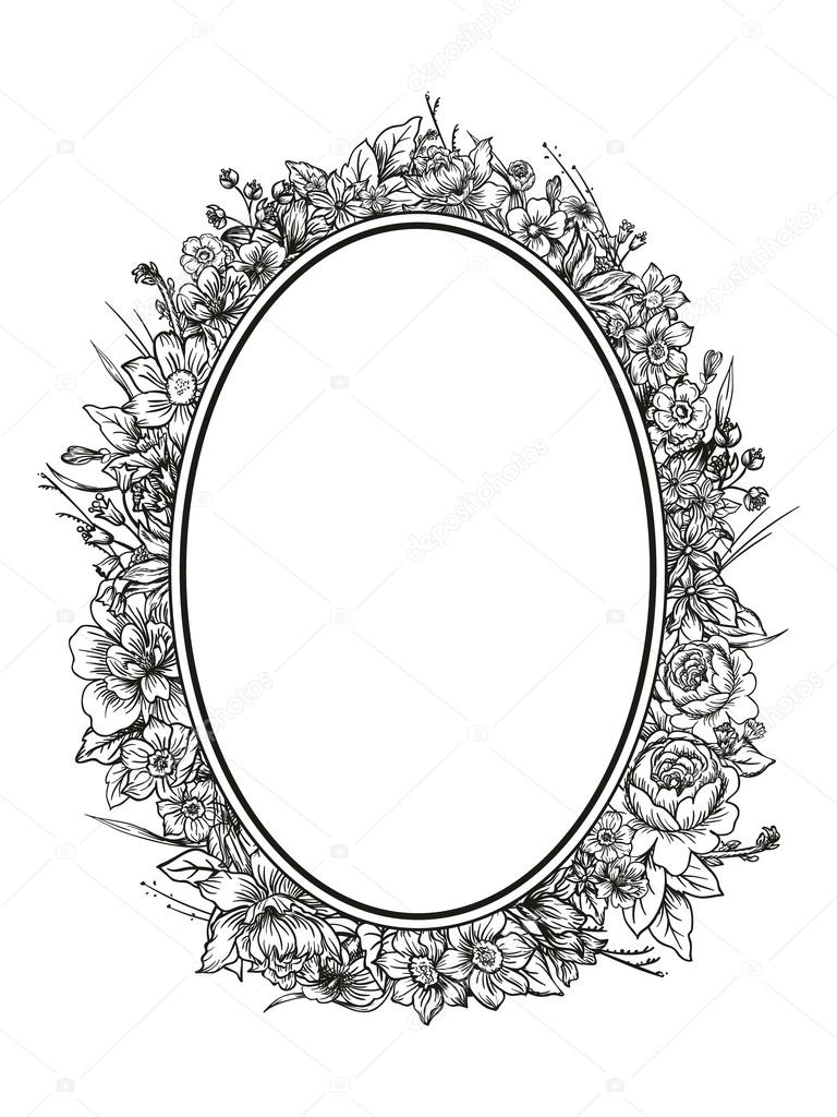 Floral Frame