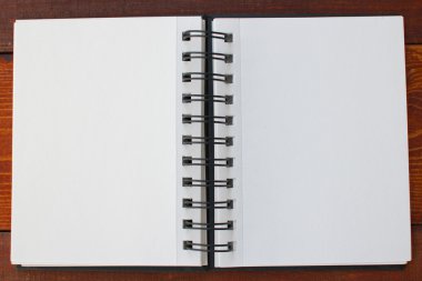 Boş beyaz defter