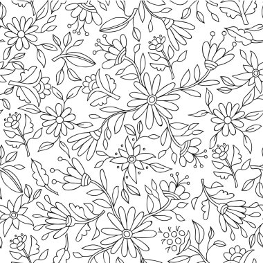 Download Flower Outlines Free Vector Eps Cdr Ai Svg Vector Illustration Graphic Art