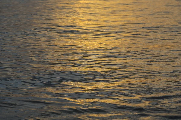 Calm ocean water on summer sunset — Stock Photo, Image