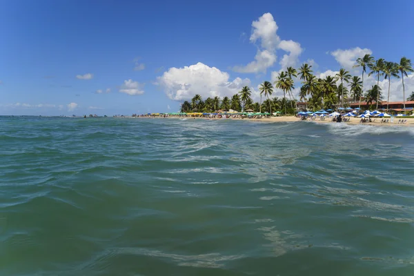 Mar Caribe azul y paisaje de playa — Foto de Stock