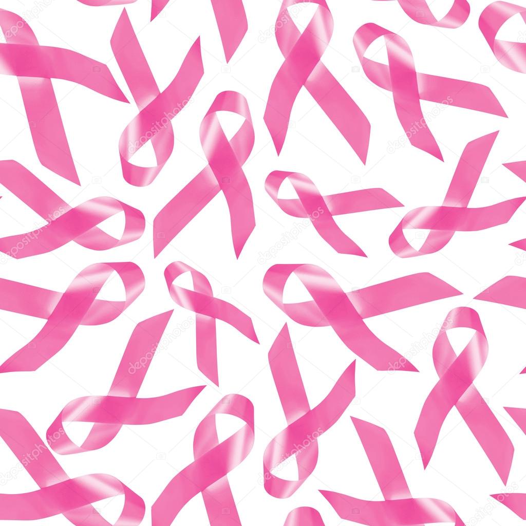 Breast cancer awareness pink ribbon pattern Stock Photo by ©cienpies  117317752