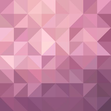 Pembe üçgen arka plan illüstrasyon 