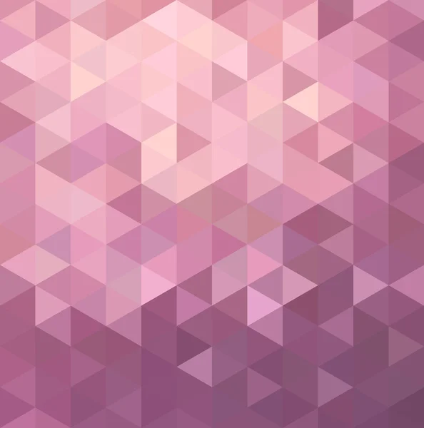 Rózsaszín háromszög háttér illusztráció — Stock Vector