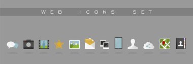 Tasarım Web Icons set