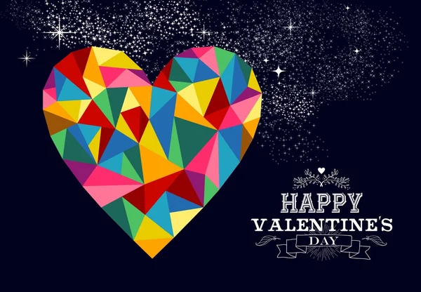 San Valentino cuore amore illustrazione . — Vettoriale Stock