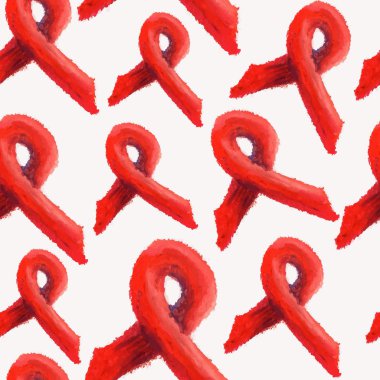 AIDS HIV şerit seamless modeli