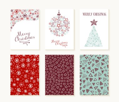 Neşeli Noel anahat tebrik kartı kalıbı tanımlar